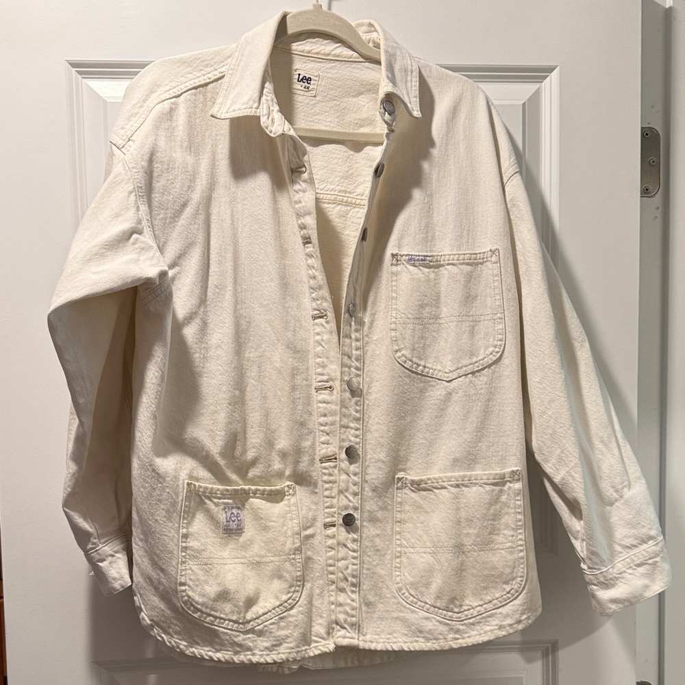 Lee x H&M Off-White Denim Casual Jacket